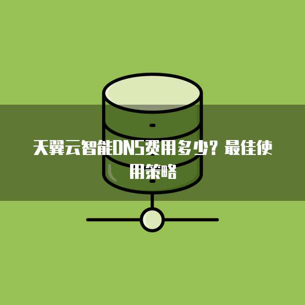 天翼云智能DNS费用多少?最佳使用策略