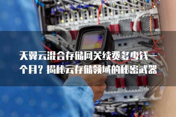 天翼云混合存储网关续费多少钱一个月?揭秘云存储领域的秘密武器