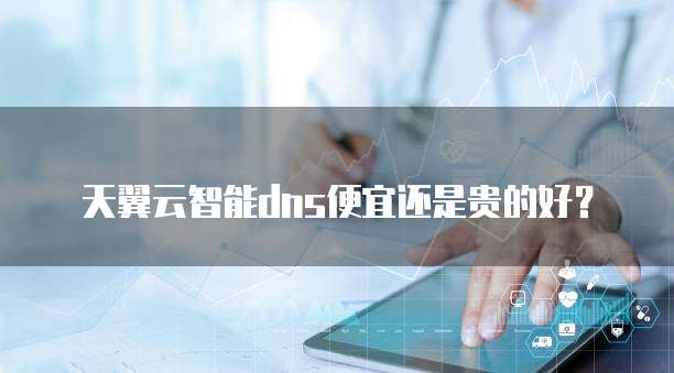 天翼云智能dns便宜还是贵的好?