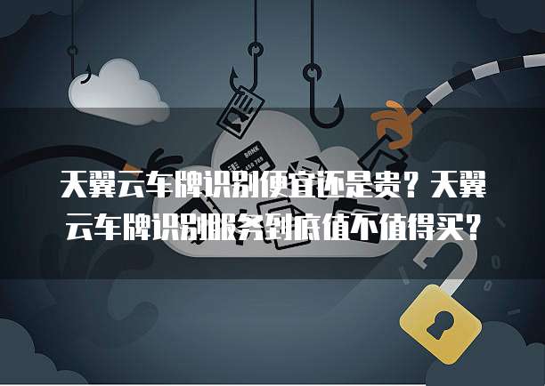 天翼云车牌识别便宜还是贵?天翼云车牌识别服务到底值不值得买?