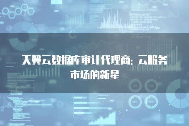 天翼云数据库审计代理商: 云服务市场的新星