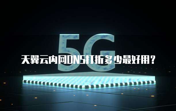 天翼云内网DNS打折多少最好用？