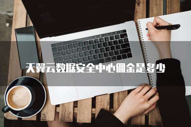 天翼云数据安全中心佣金是多少