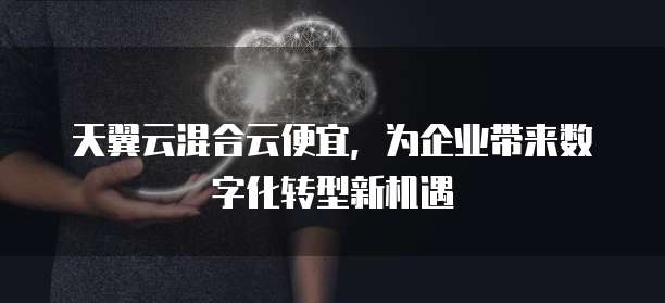 天翼云混合云便宜，为企业带来数字化转型新机遇
