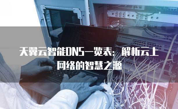 天翼云智能DNS一览表:解析云上网络的智慧之源