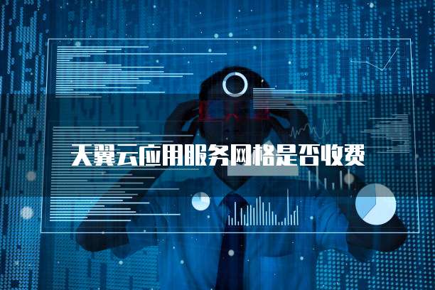 天翼云应用服务网格是否收费