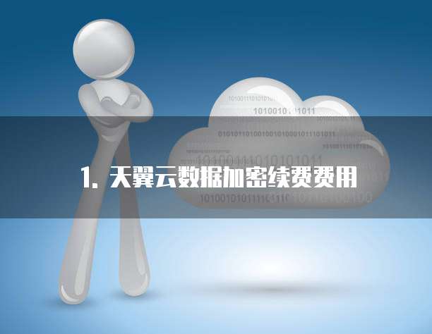 1. 天翼云数据加密续费费用