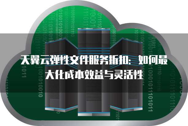 天翼云弹性文件服务折扣：如何最大化成本效益与灵活性