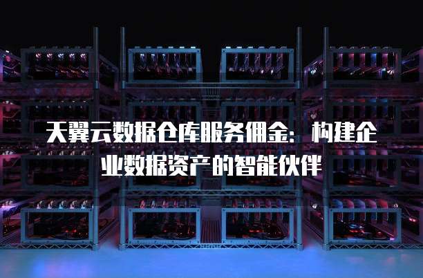 天翼云数据仓库服务佣金:构建企业数据资产的智能伙伴