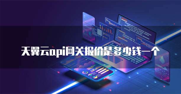 天翼云api网关报价是多少钱一个