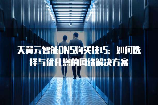 天翼云智能DNS购买技巧：如何选择与优化您的网络解决方案
