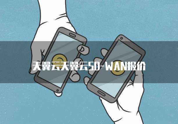 天翼云天翼云SD-WAN报价