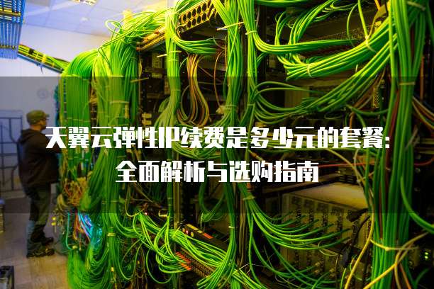 天翼云弹性IP续费是多少元的套餐:全面解析与选购指南