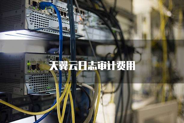 天翼云日志审计费用