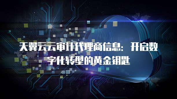 天翼云云审计代理商信息：开启数字化转型的黄金钥匙