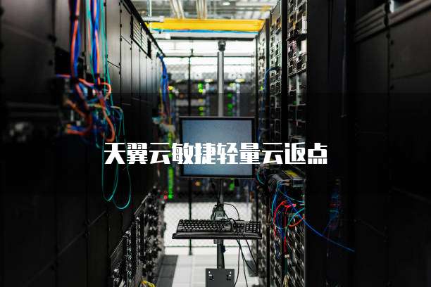 天翼云敏捷轻量云返点