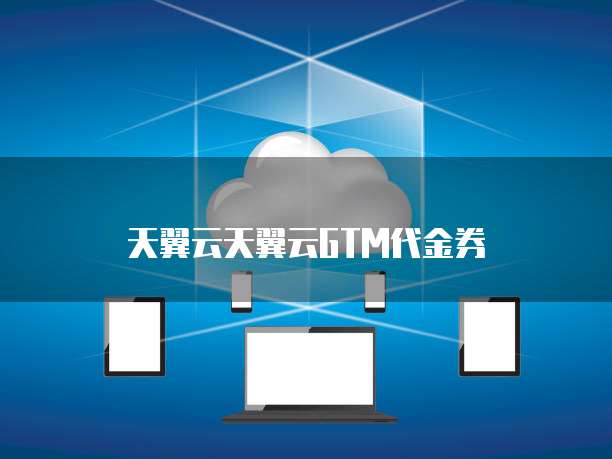 天翼云天翼云GTM代金券