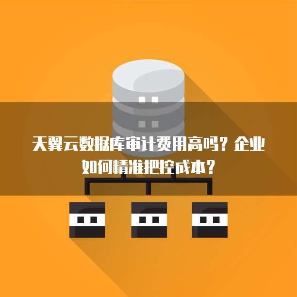 天翼云数据库审计费用高吗?企业如何精准把控成本?