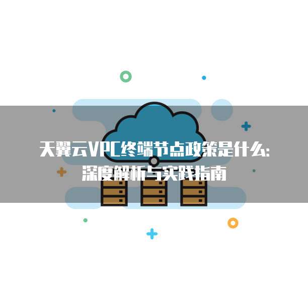天翼云VPC终端节点政策是什么:深度解析与实践指南