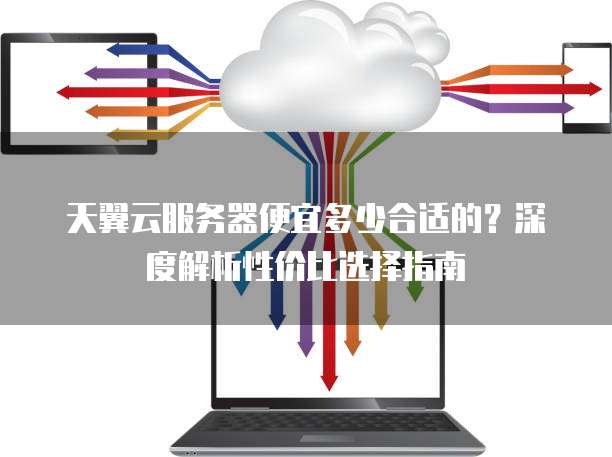 天翼云服务器便宜多少合适的?深度解析性价比选择指南