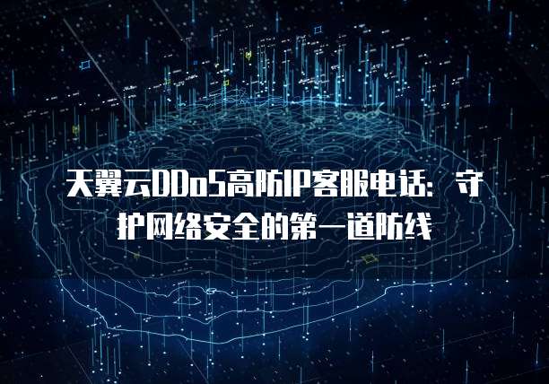 天翼云DDoS高防IP客服电话:守护网络安全的第一道防线