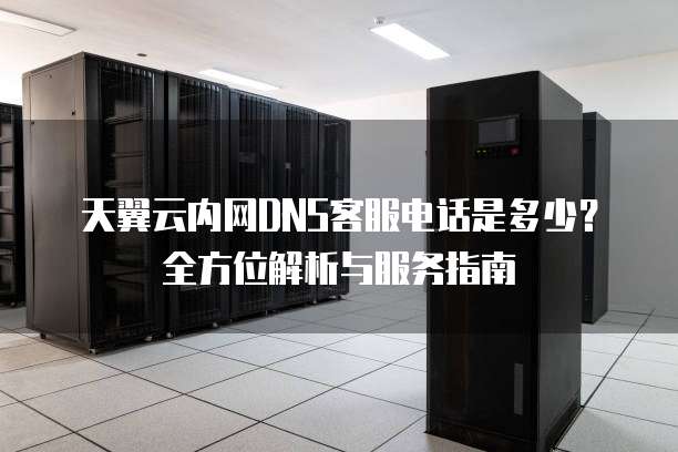 天翼云内网DNS客服电话是多少?全方位解析与服务指南