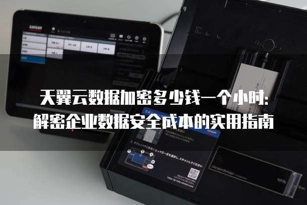天翼云数据加密多少钱一个小时:解密企业数据安全成本的实用指南