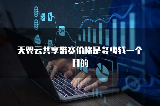 天翼云共享带宽价格是多少钱一个月的