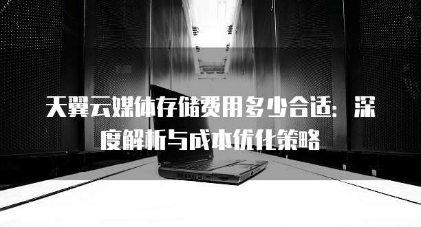 天翼云媒体存储费用多少合适:深度解析与成本优化策略