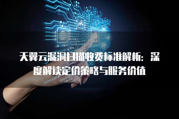 天翼云漏洞扫描收费标准解析：深度解读定价策略与服务价值