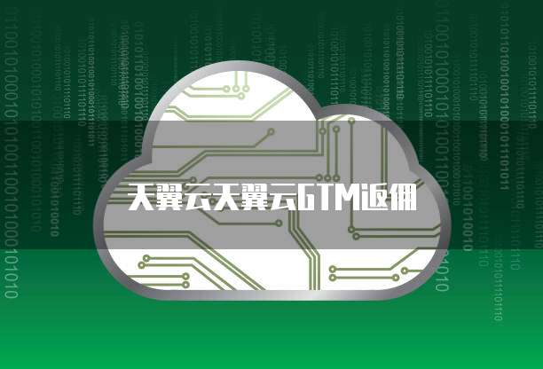 天翼云天翼云GTM返佣