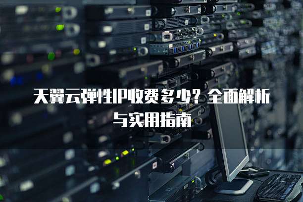 天翼云弹性IP收费多少？全面解析与实用指南