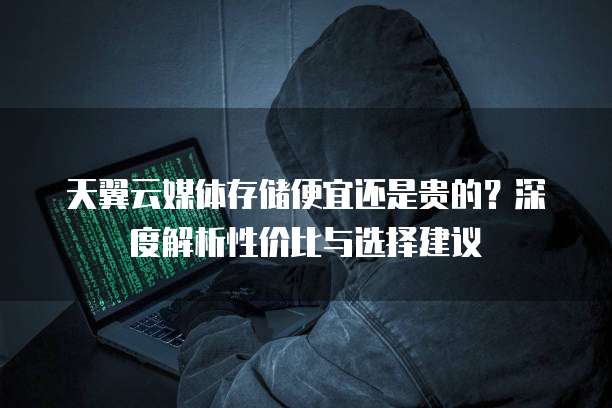 天翼云媒体存储便宜还是贵的?深度解析性价比与选择建议