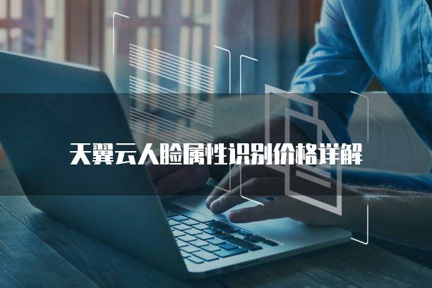 天翼云人脸属性识别价格详解