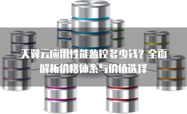 天翼云应用性能监控多少钱?全面解析价格体系与价值选择