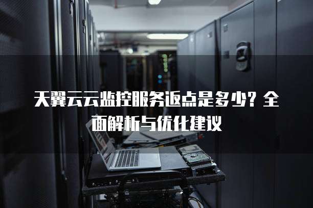天翼云云监控服务返点是多少?全面解析与优化建议
