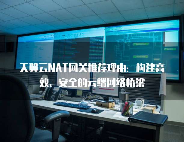 天翼云NAT网关推荐理由:构建高效、安全的云端网络桥梁