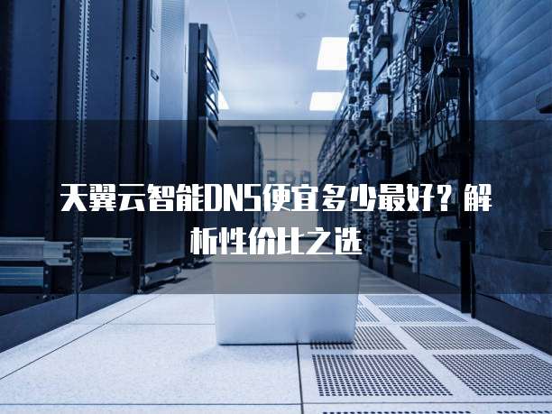 天翼云智能DNS便宜多少最好？解析性价比之选