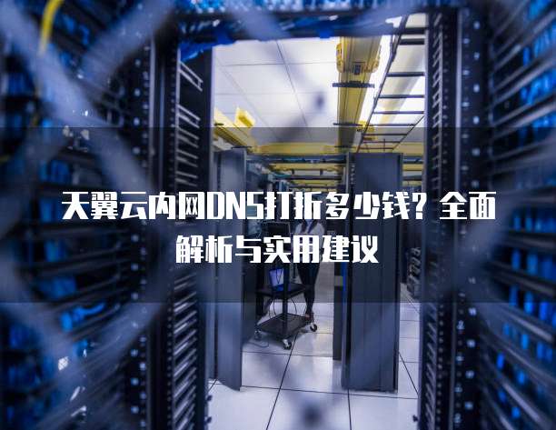 天翼云内网DNS打折多少钱?全面解析与实用建议