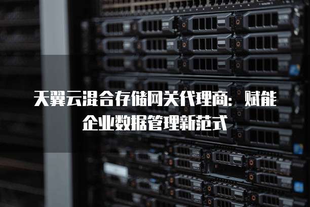 天翼云混合存储网关代理商：赋能企业数据管理新范式