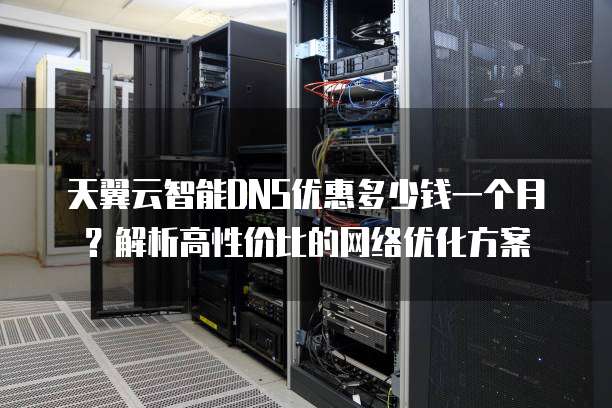 天翼云智能DNS优惠多少钱一个月？解析高性价比的网络优化方案