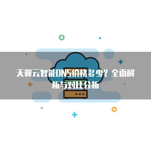 天翼云智能DNS价格多少?全面解析与对比分析
