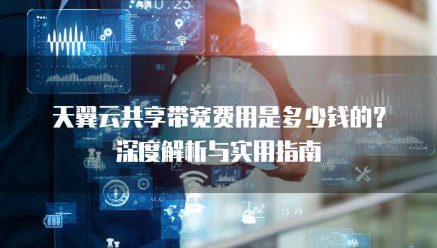 天翼云共享带宽费用是多少钱的?深度解析与实用指南