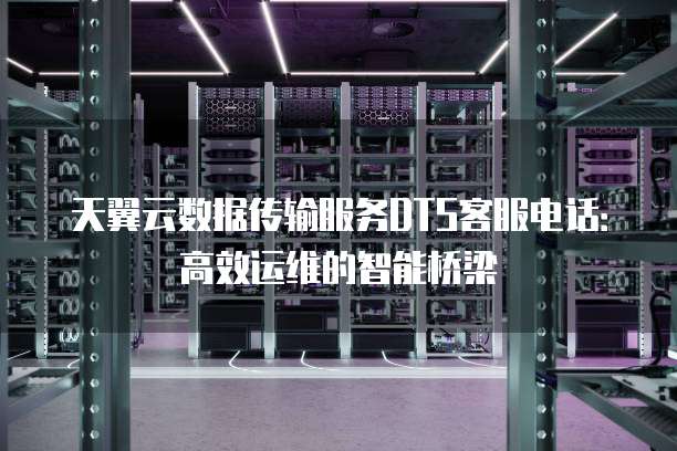 天翼云数据传输服务DTS客服电话：高效运维的智能桥梁
