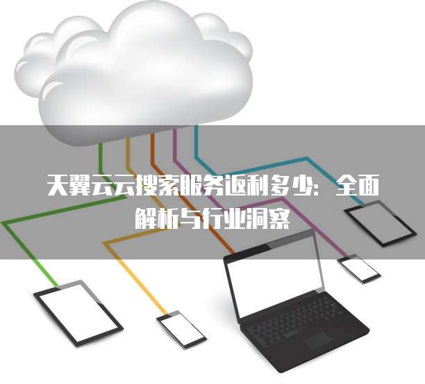 天翼云云搜索服务返利多少：全面解析与行业洞察