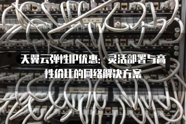 天翼云弹性IP优惠:灵活部署与高性价比的网络解决方案