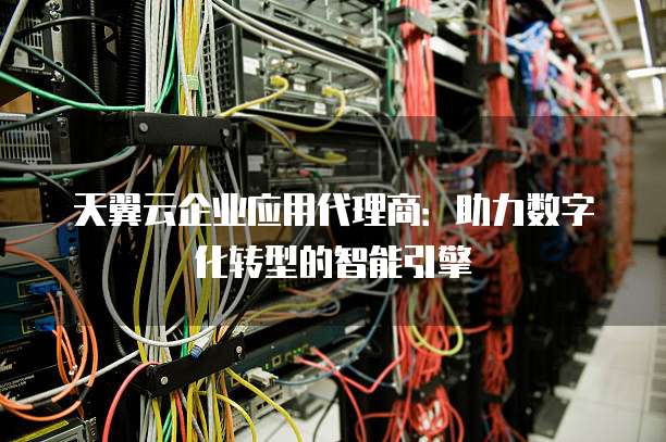 天翼云企业应用代理商：助力数字化转型的智能引擎