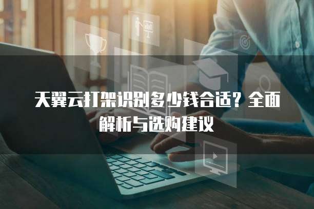 天翼云打架识别多少钱合适?全面解析与选购建议