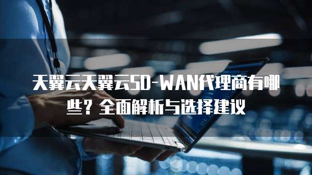 天翼云天翼云SD-WAN代理商有哪些?全面解析与选择建议