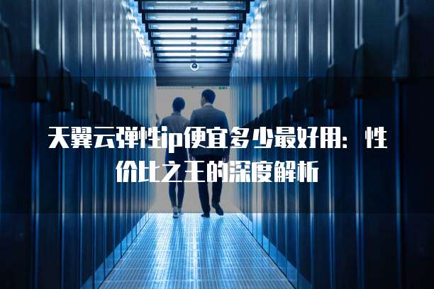 天翼云弹性ip便宜多少最好用:性价比之王的深度解析